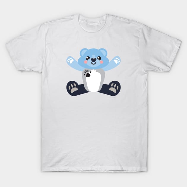 Otter Pride flag Bear T-Shirt by CKline